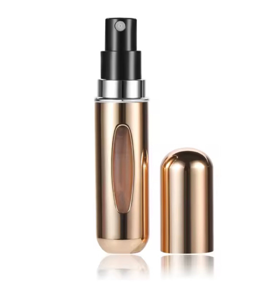 Mini Atomizador Recargable 10ml – Lleva tu Perfume Favorito Siempre | 7 Colores
